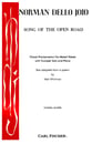 Song of the Open Road SATB Choral Score cover
